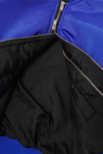 STEALTH BOMBER JACKET IN AZURITE