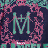 "FAST LANE" LONGSLEEVE TEE IN NAVY