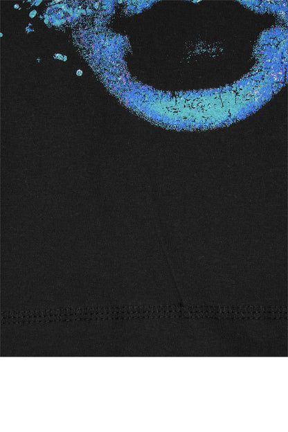 "TEARS IN THE RAIN" TEE IN CAVIAR