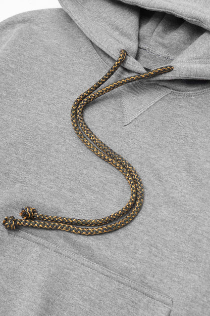 MILITIA HOODIE IN HEATHER GREY