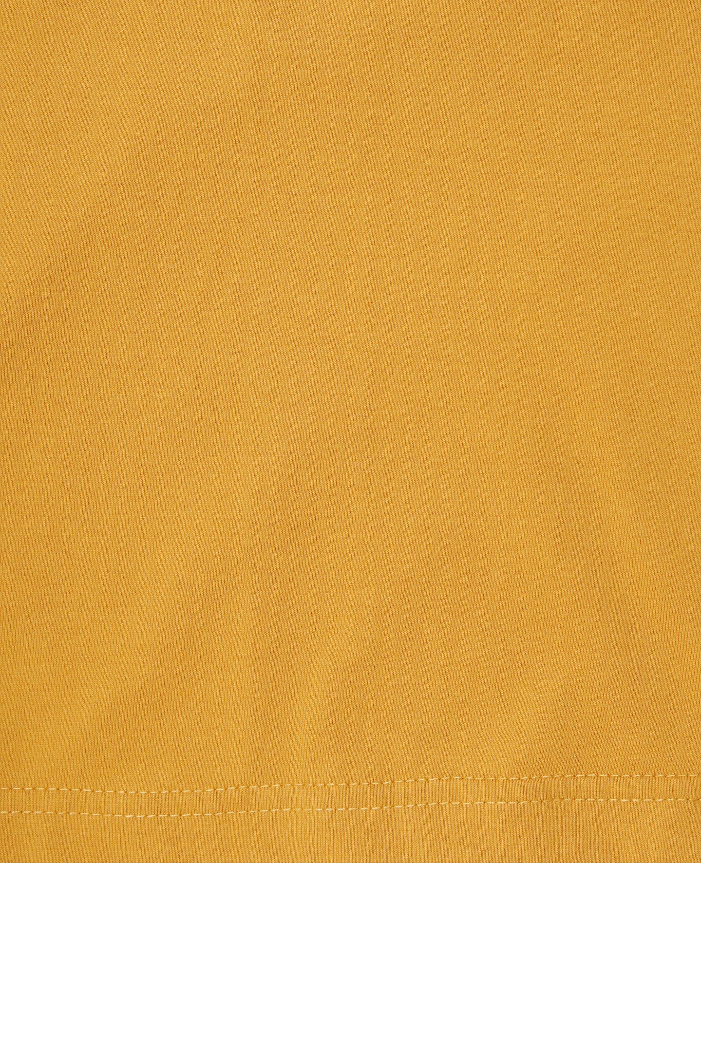 "OUTDOOR EXPLORATION" MULTI LOGO TEE IN MUSTARD