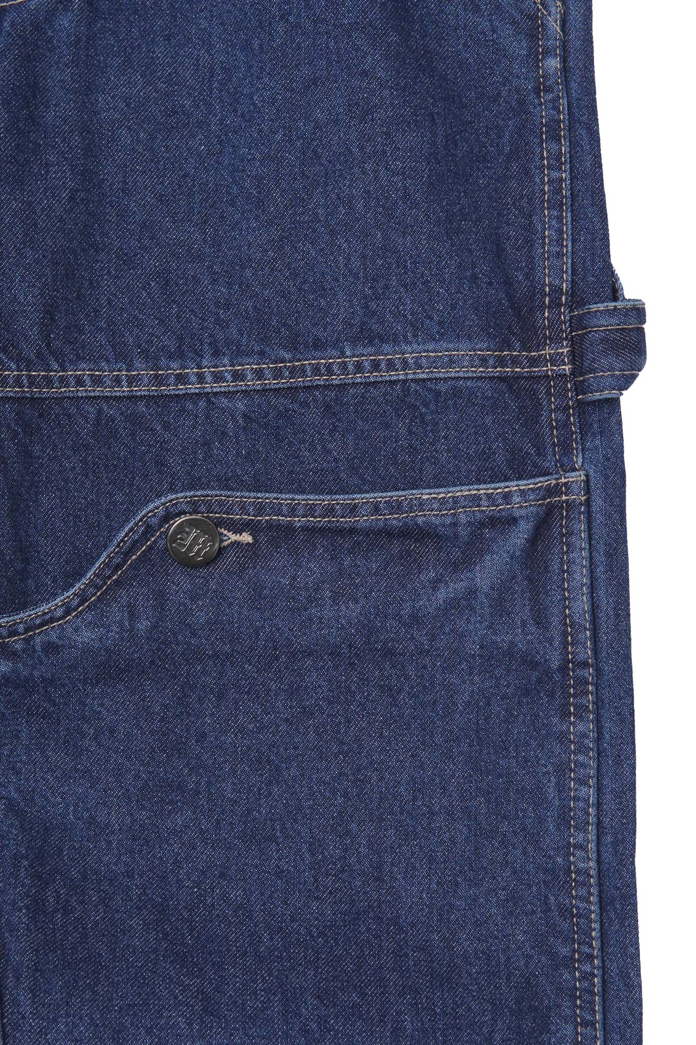 DOUBLE KNEE CRAFT PANTS IN TRUE BLUE