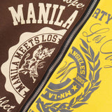MN+LA™ SPLIT HOODIE IN WOOD/MUSTARD