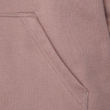 EXO™ CUTOFF HOODIE IN MAUVE