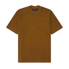 WAFFLE WEAVE OVERSIZED TEE V3 IN RUST