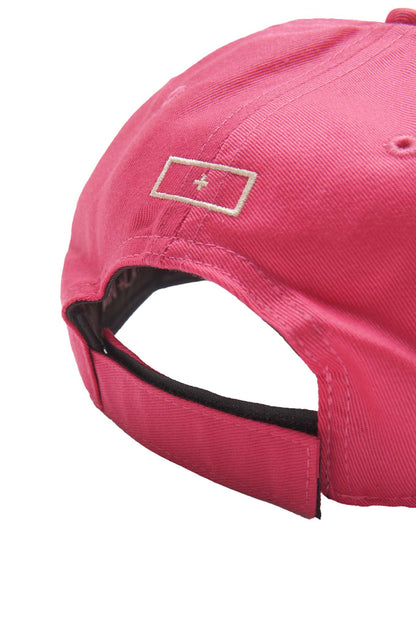 "HITTER" V3 6 PANEL HAT IN BUBBLE GUM PINK