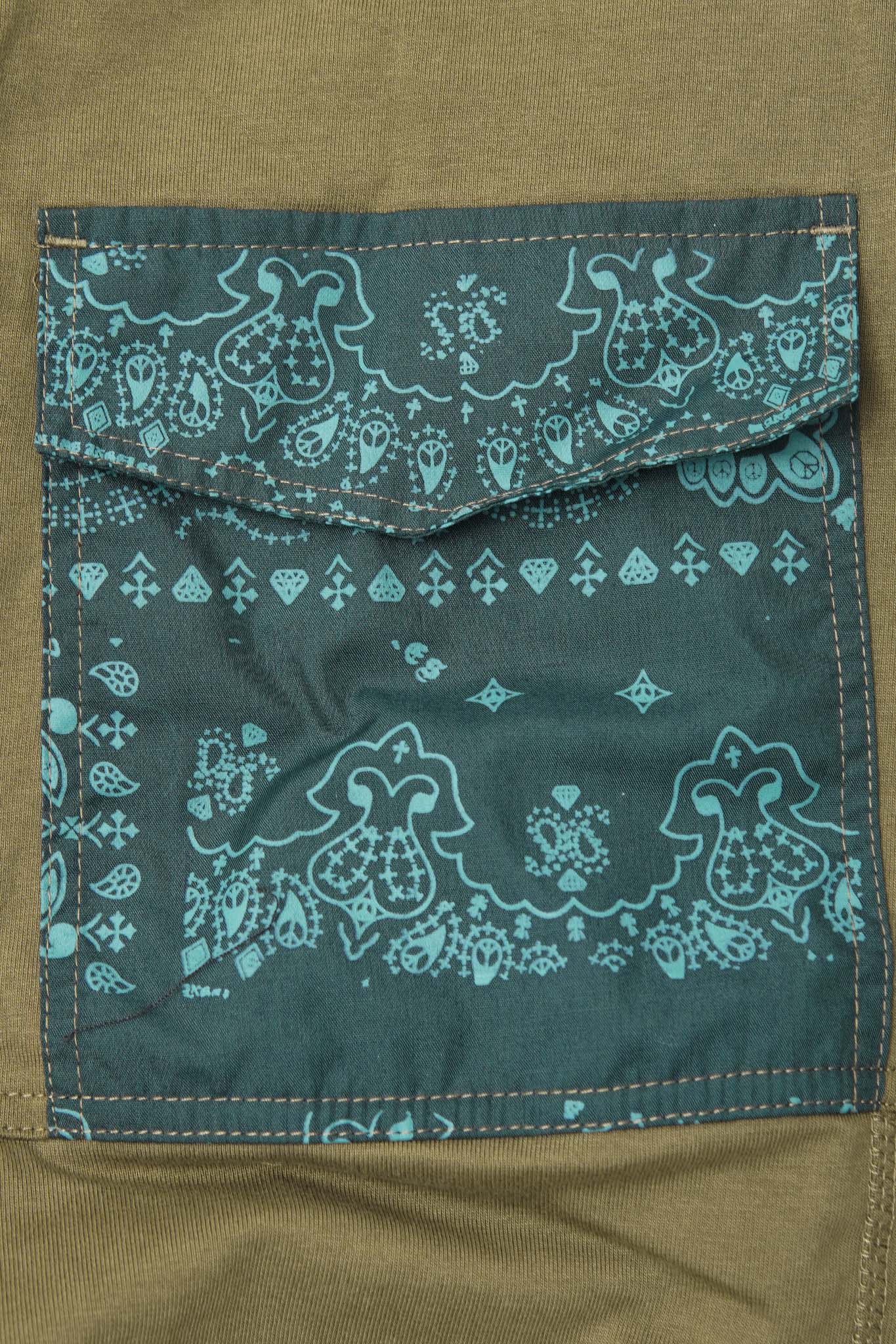 NEEDLEWORK PANTS IN DEEP TEAL
