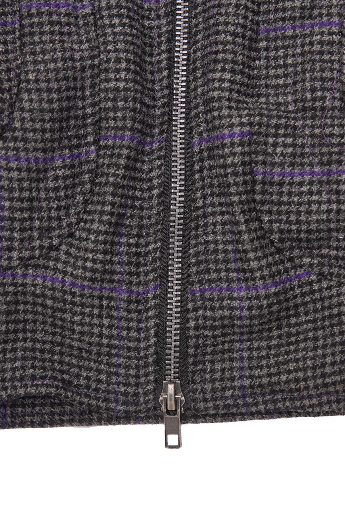 "THAI" BOMBER JACKET IN PIGEON PLAID/SAFFRON
