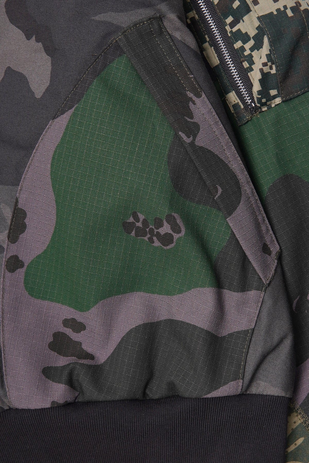 "MULTI CAMO" FLIGHT BOMBER JACKET V2