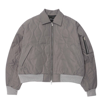 FLIGHT BOMBER JACKET IN NARDO GREY