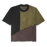 "PATCHWORK" POCKET TEE IN TERRAIN