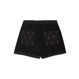 QUEEN OF HEARTS SHORT IN ANTHRACITE