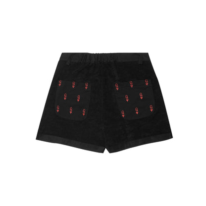 QUEEN OF HEARTS SHORT IN ANTHRACITE