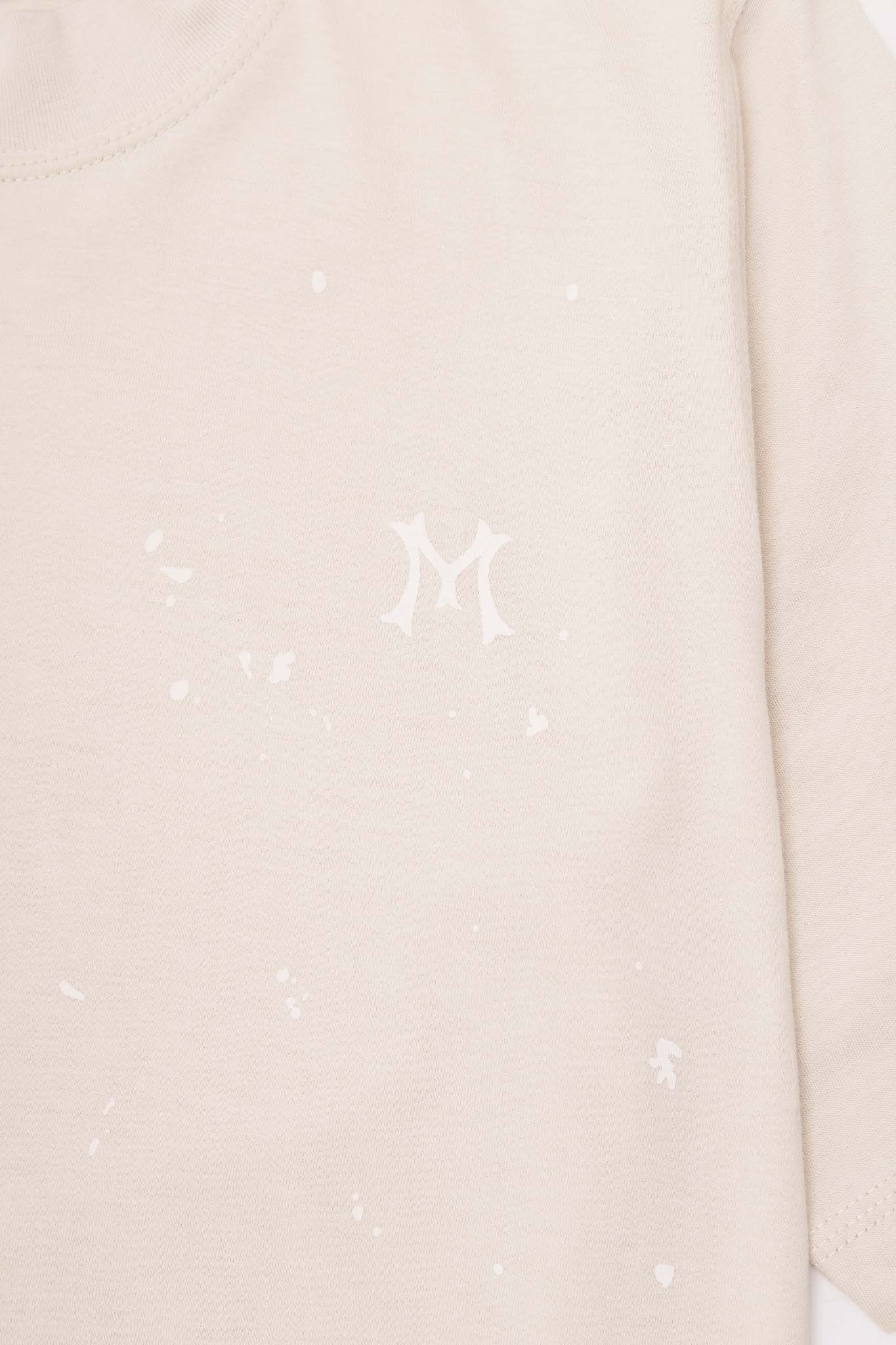 "HITTER" V3 MOCK NECK LITE TEE IN POWDER PINK