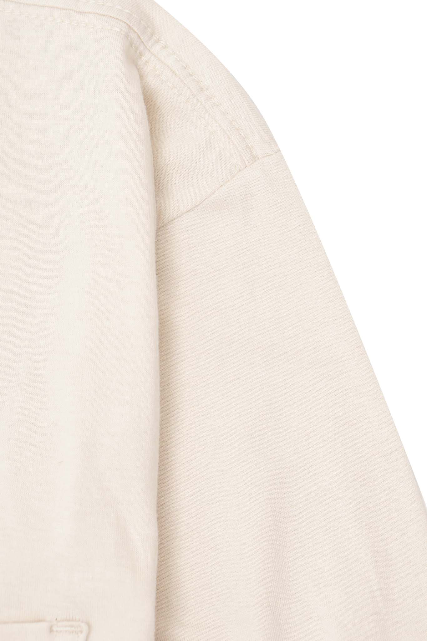 POCKET LONGSLEEVE LITE TEE IN OAT
