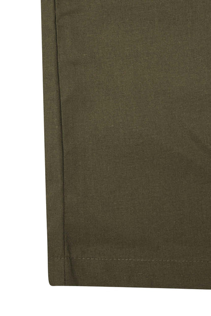 LINEN LOUNGE PANTS V2 IN OLIVE