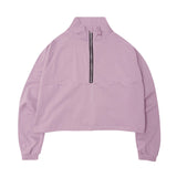 M+ QUARTER ZIP L/S TEE V2 IN LAVENDER