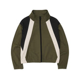 "NEEDLEWORK" LITTLE HUMAN™ JACKET IN OLIVE