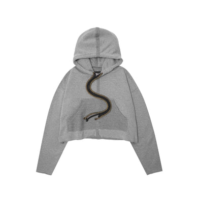 HARPER HOODIE IN HEATHER GREY