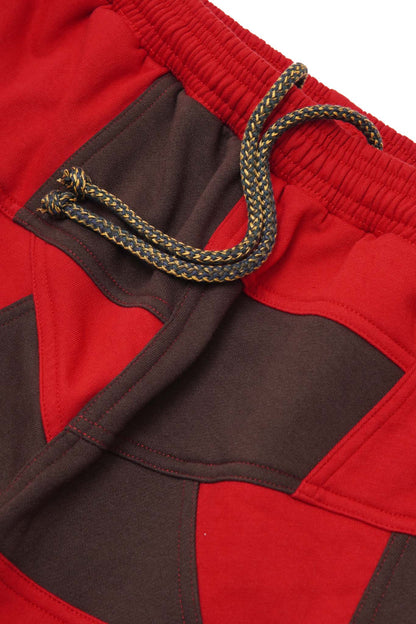 NEEDLEWORK HOUSE SHORTS IN BLOOD WOOD