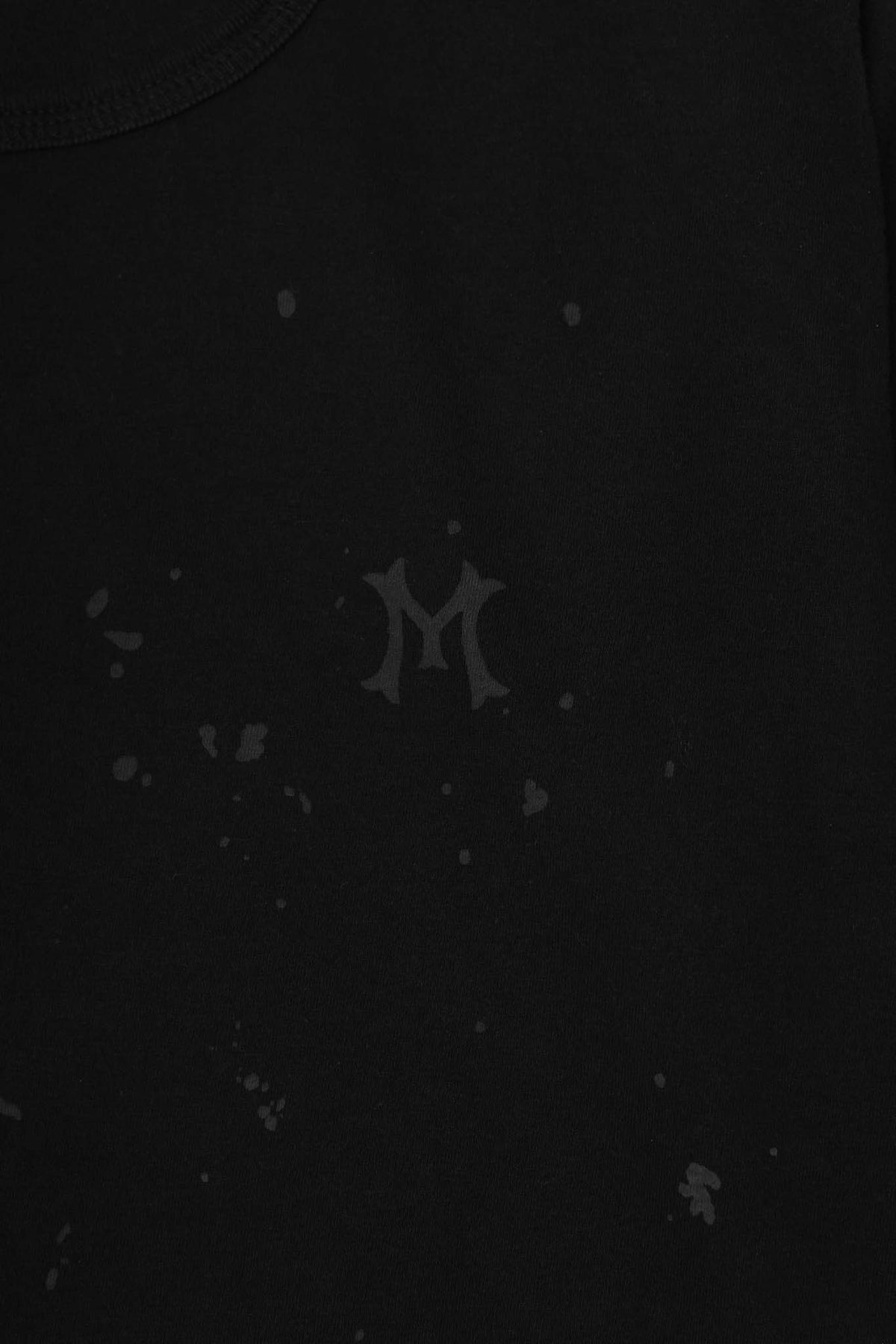 "HITTER" V3 MOCK NECK LITE TEE IN ONYX