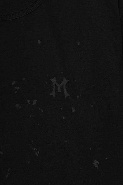 "HITTER" V3 MOCK NECK LITE TEE IN ONYX