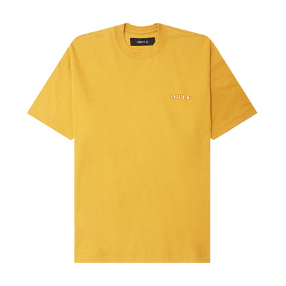 "THAI" LOGO TEE IN MUSTARD