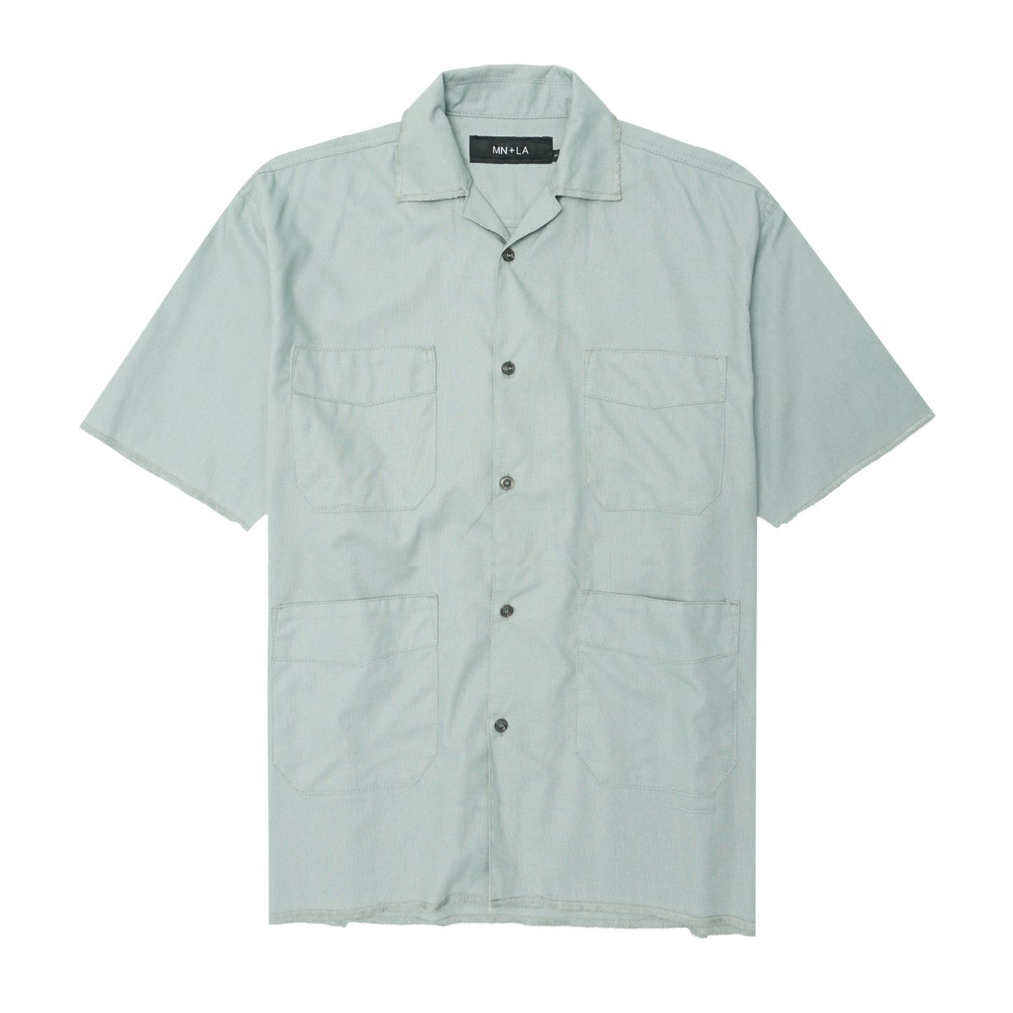 4 POCKET CUBAN SHIRT IN TEAL