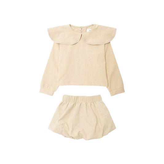 LITTLE HUMAN™ "BLOOM" SET IN LEMON SAND
