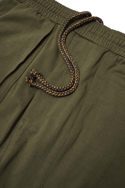 M+ VEINS PANTS IN OLIVE