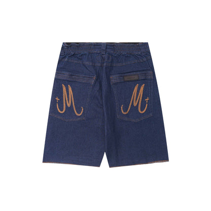 "COLD NAVY" OVERPOCKET PHAT SHORTS