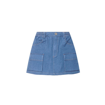 LITTLE HUMAN™ SKIRT IN TRUE BLUE
