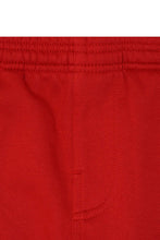 PLEATED WIDE LOUNGE PANTS IN FADED RED