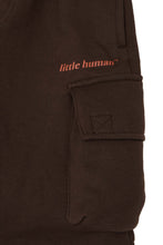 LITTLE HUMAN™ CARGO LOUNGE PANTS IN WOOD