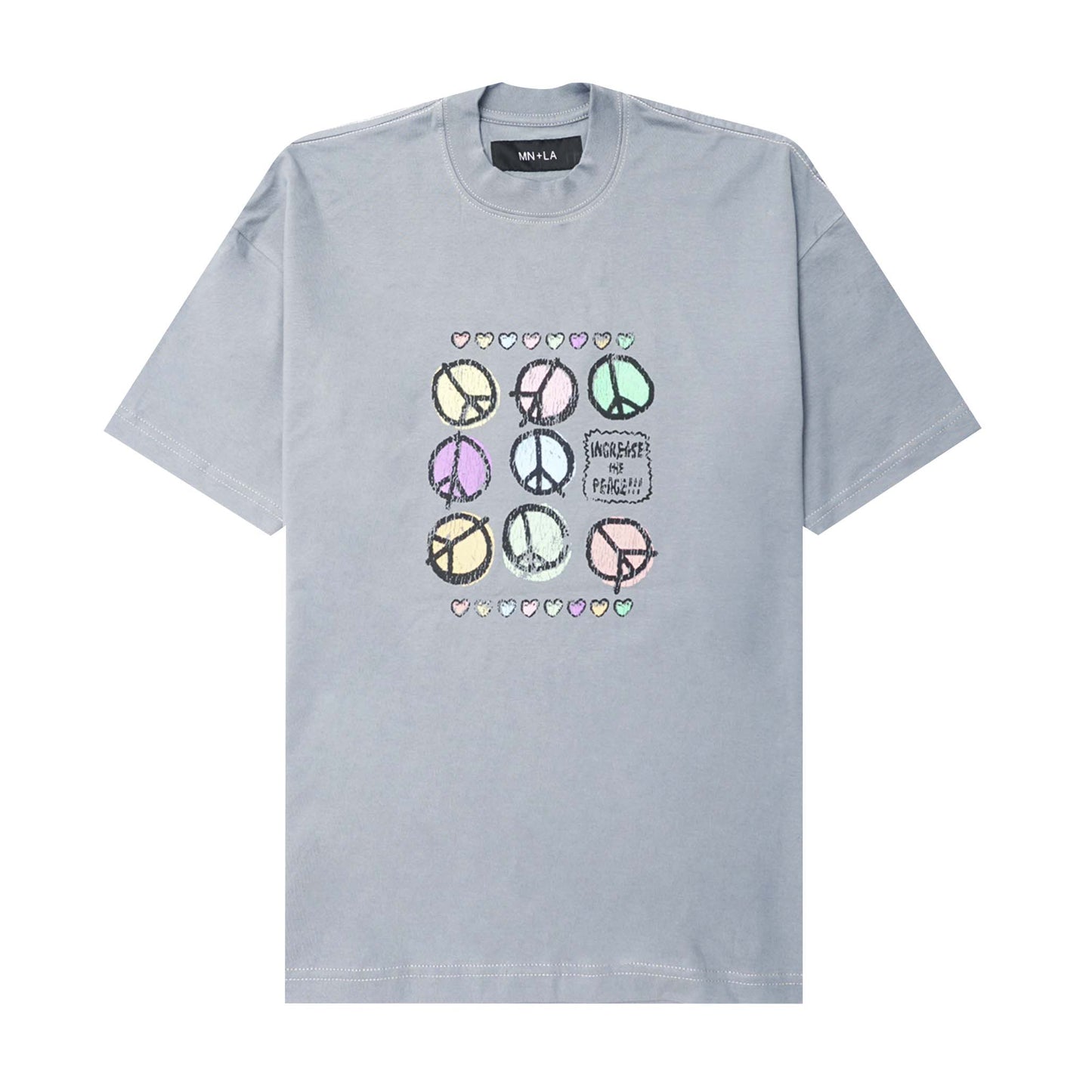 "INCREASE THE PEACE" TEE IN GLACIER