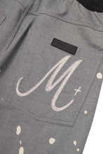 M+ DOUBLE KNEE PHAT SHORTS IN MOON GREY