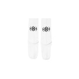 "COLLIDE" SOCKS IN WHITE
