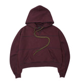 SHINOBI HOODIE IN WINE