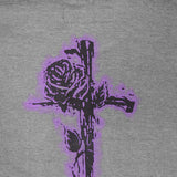 "CITY OF ANGELS" TEE IN HEATHER GREY