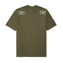 TWIN M'$ LOUNGE TEE IN OLIVE