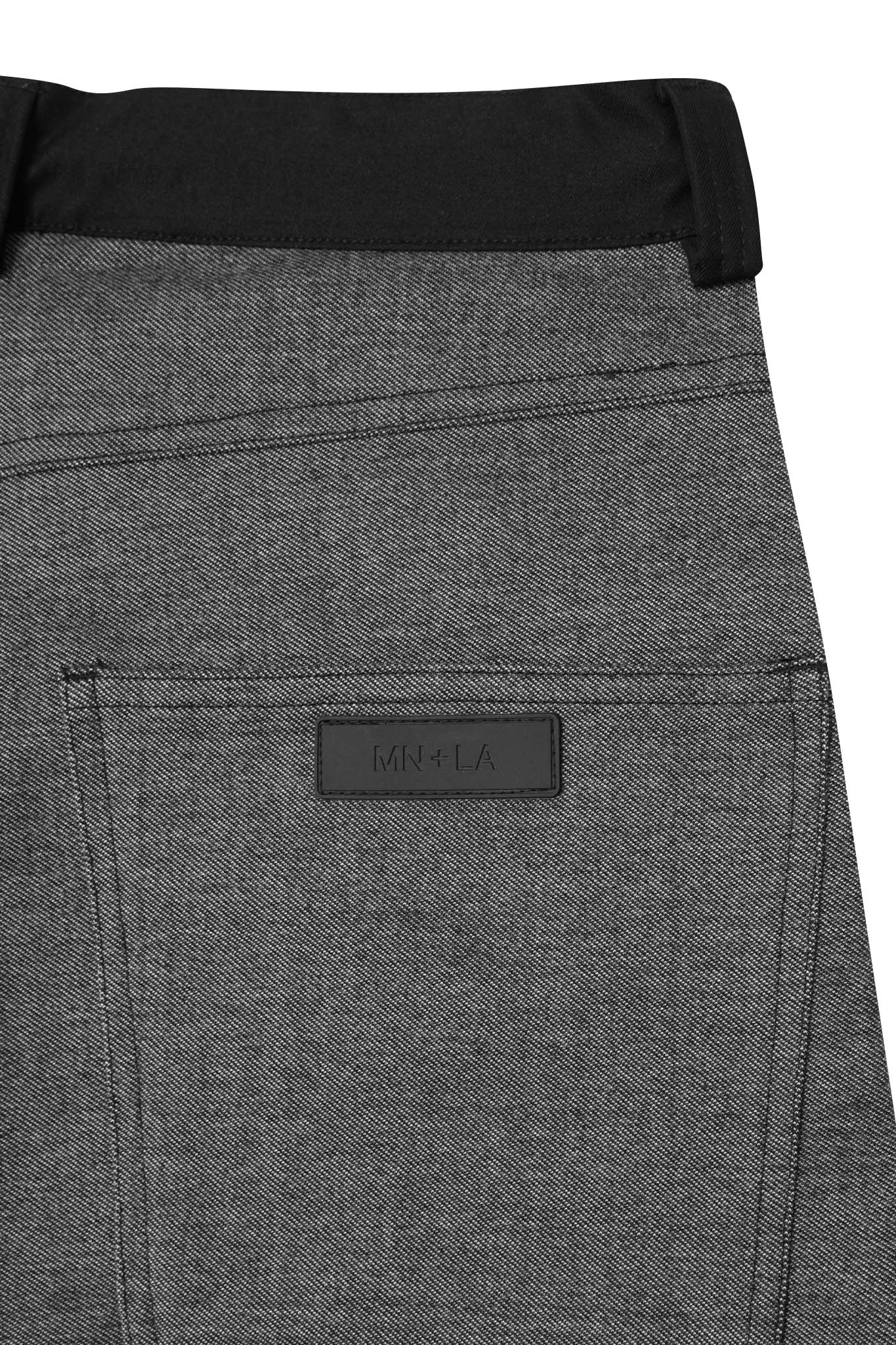 DOUBLE KNEE PHAT SHORTS IN NEVADA GREY