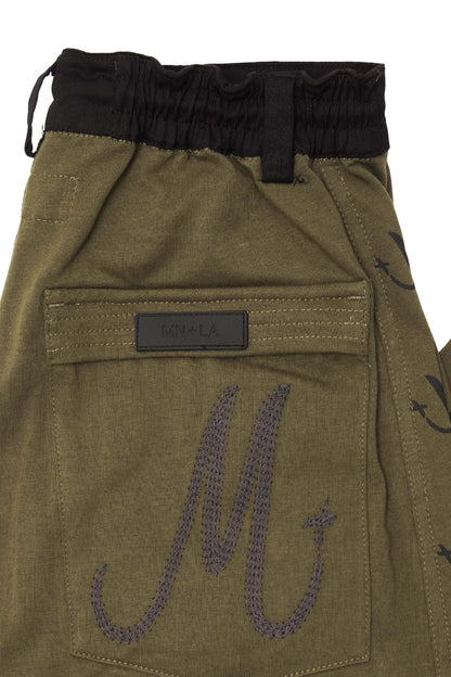 "MULTI M+" PHAT PANTS IN OLIVE