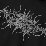 "NOCTURNE" HOODIE IN CAVIAR