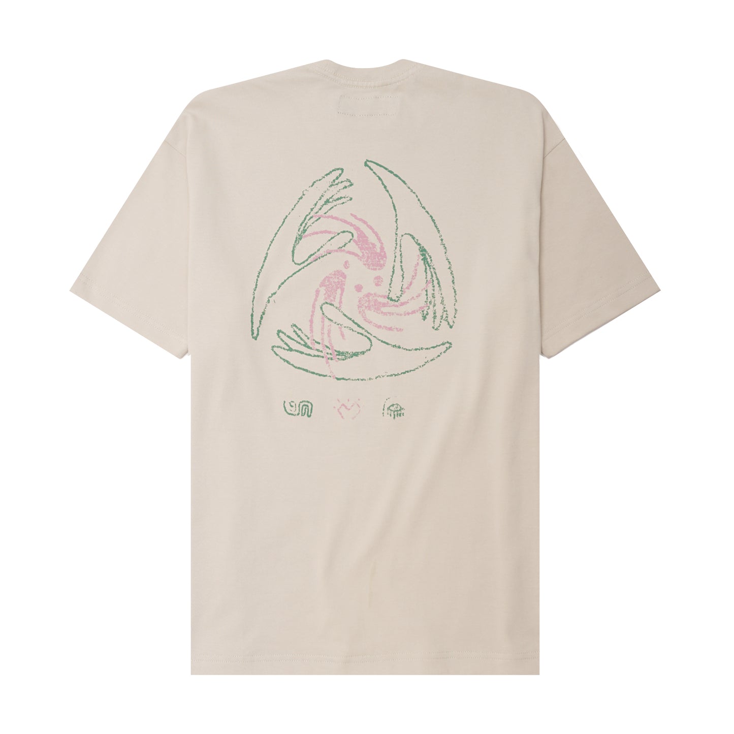 "LIMBO" ULTRA HEAVY TEE IN OAT