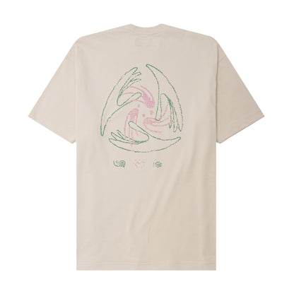 "LIMBO" ULTRA HEAVY TEE IN OAT