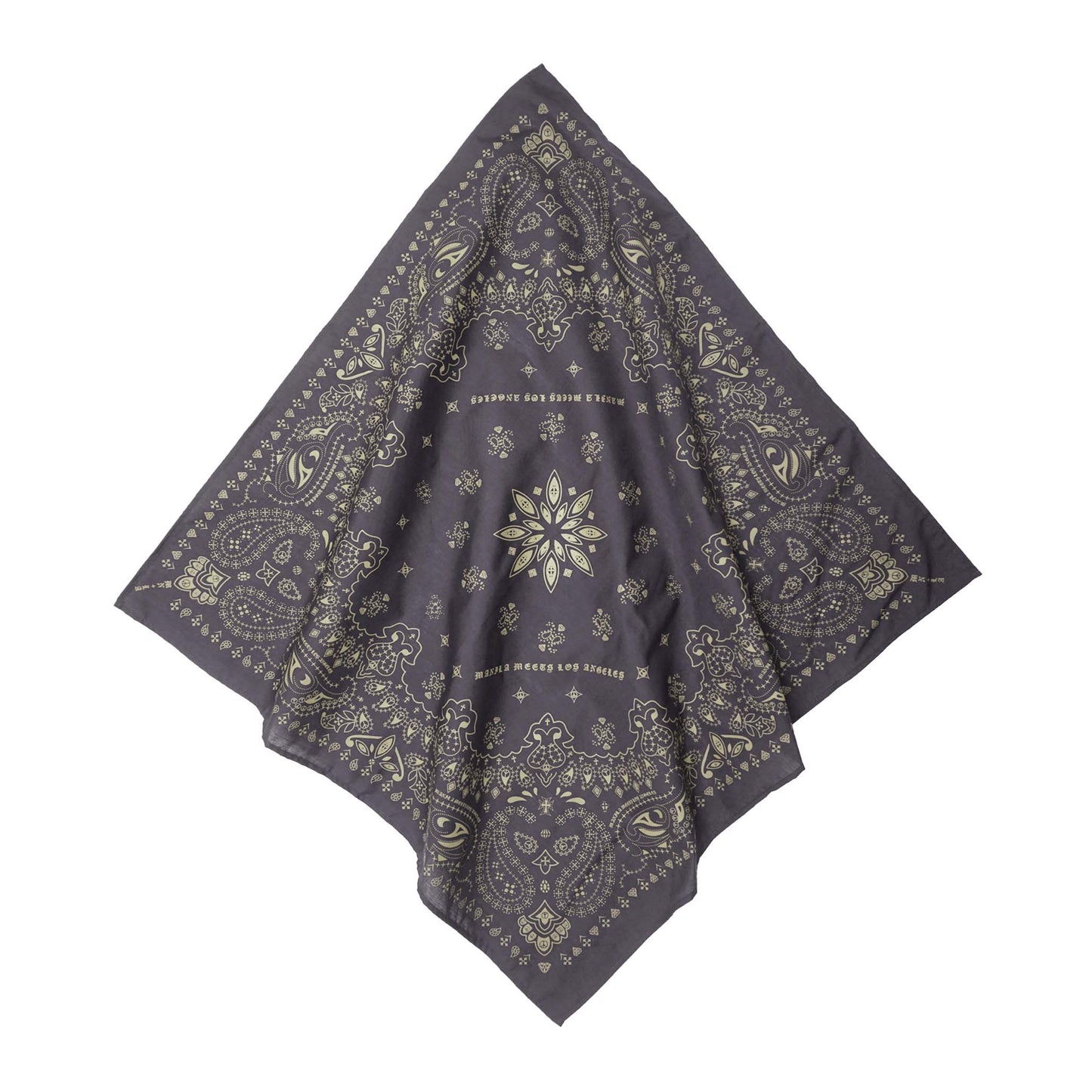 MN+LA™ BANDANA IN ASH GREY