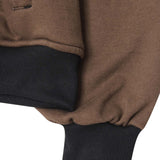 BRONCO VARSITY JACKET IN OLIVE DRAB