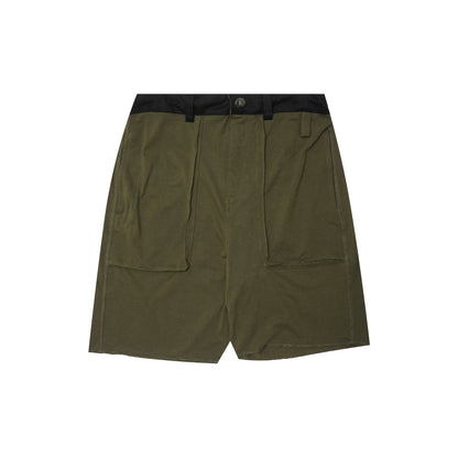 M+ OVERPOCKET PHAT SHORTS IN OLIVE