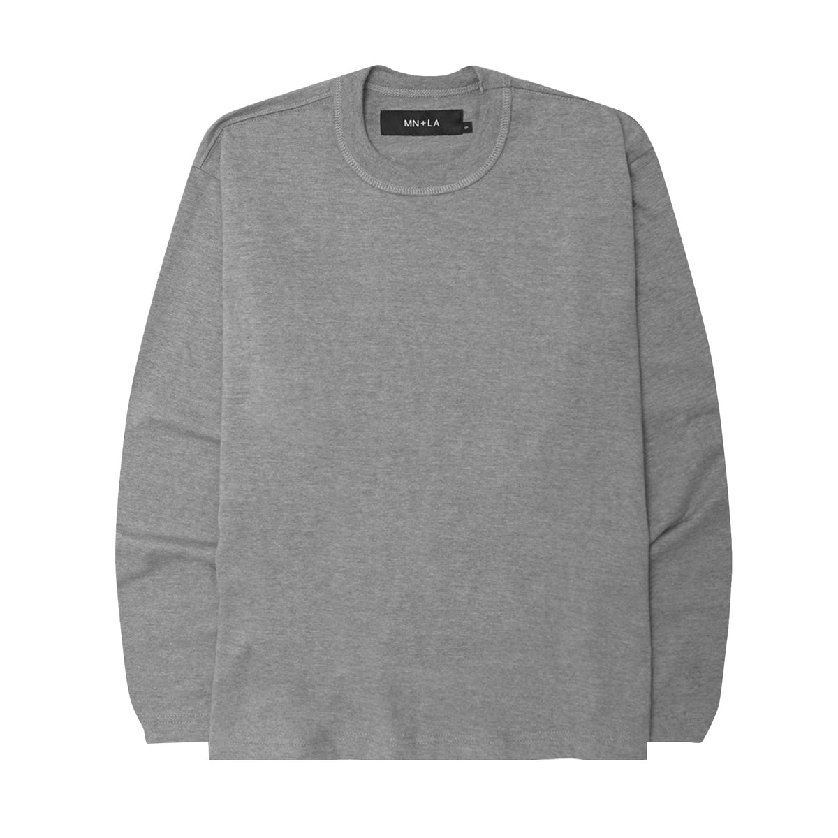 LONGSLEEVE TEE V3 IN HEATHER GREY