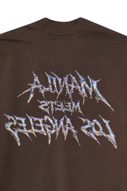 "MERCURIAL" ULTRA HEAVY TEE IN WOOD